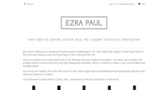 Desktop Screenshot of ezrapaul.com
